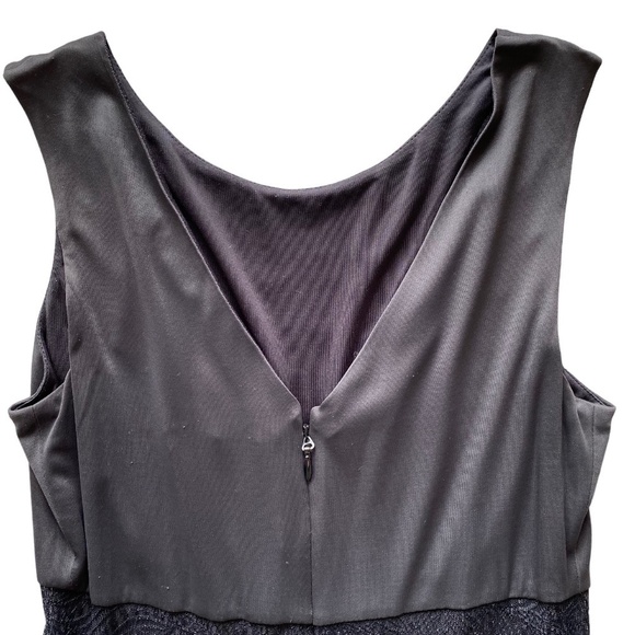BCBG Maxazria Minette Dress Black Lace Sleeveless Medium - Picture 12 of 16
